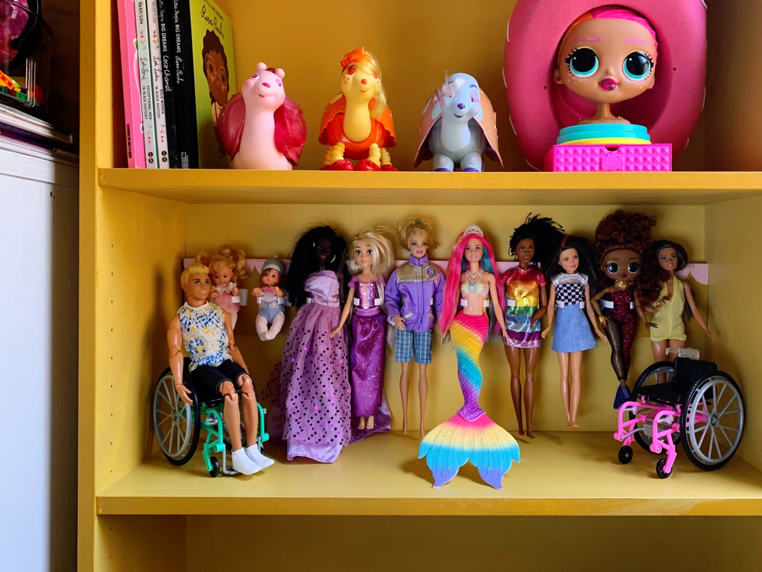 Barbie doll shelves new arrivals